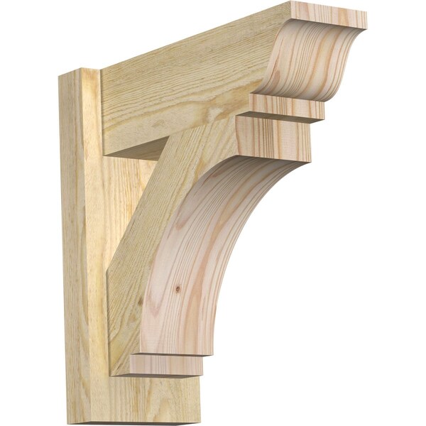 Ekena Millwork Imperial Rough Sawn Traditional Outlooker, Douglas Fir, 6"W x 16"D x 16"H OUT06X16X16IMP01RDF - main